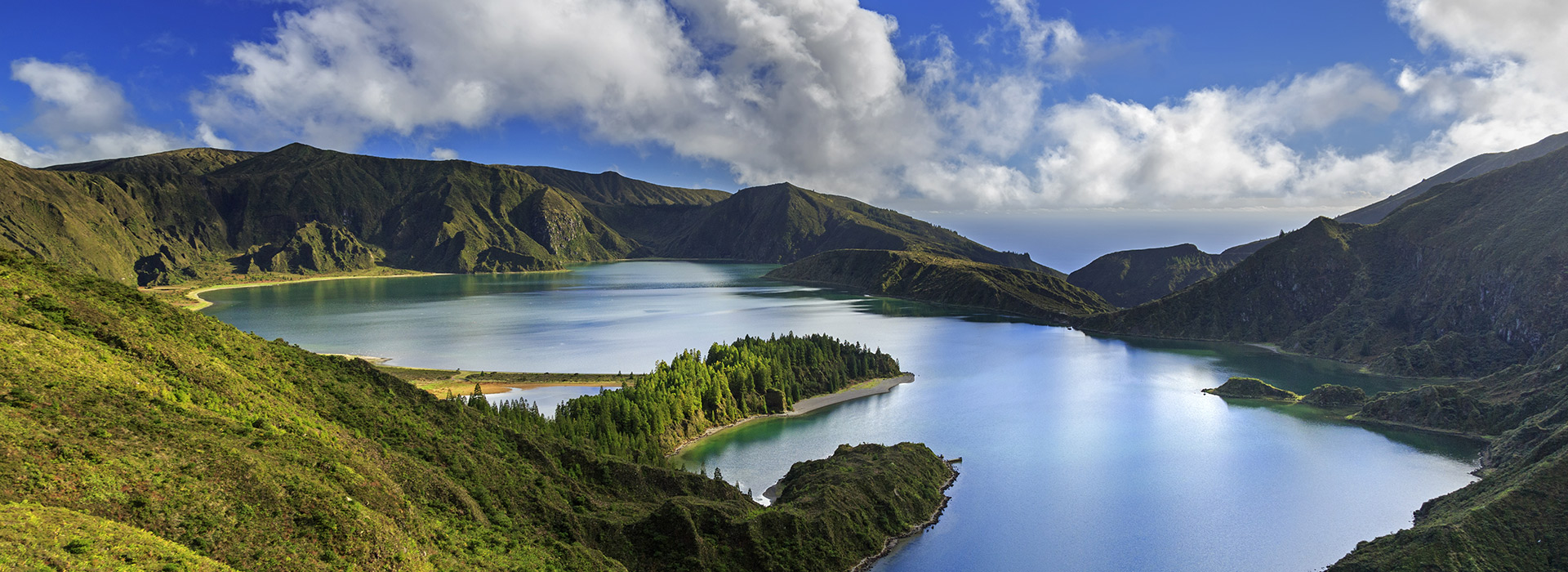 Escale aux Açores. Lac de feu, São Miguel.