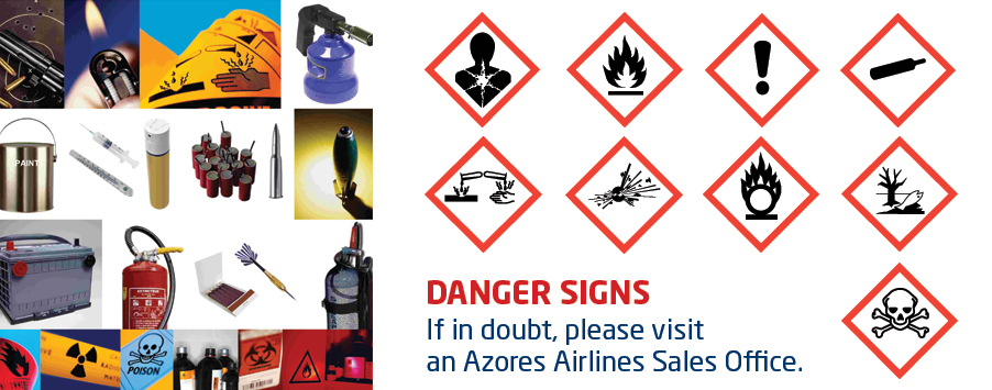 Prohibited Articles - Danger Signs