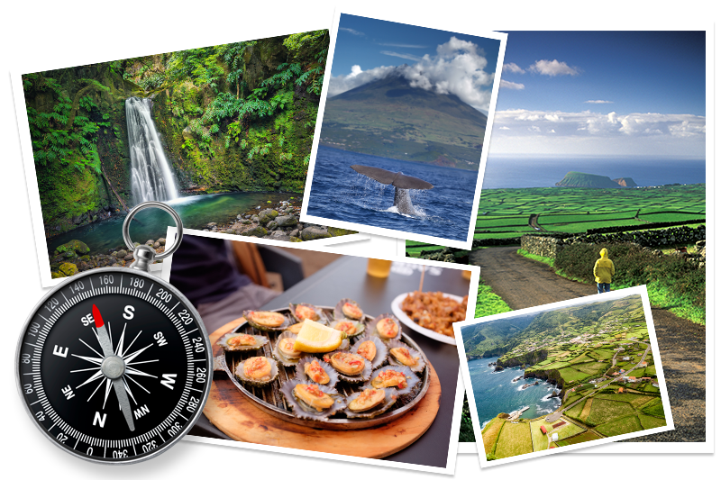Azores - landscapes, sea, lakes, nature, cuisine