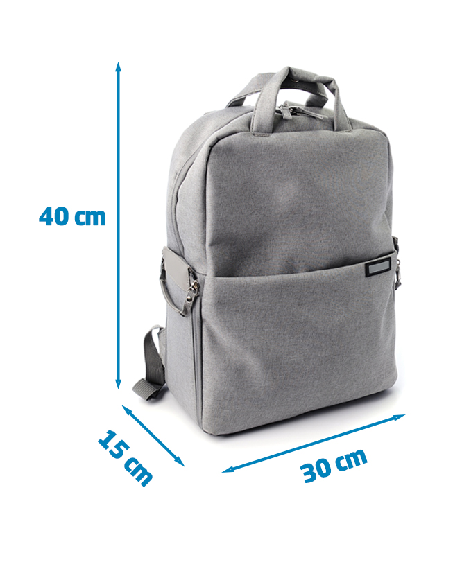 free hand-baggage item with dimensions of 55×40×20 cm