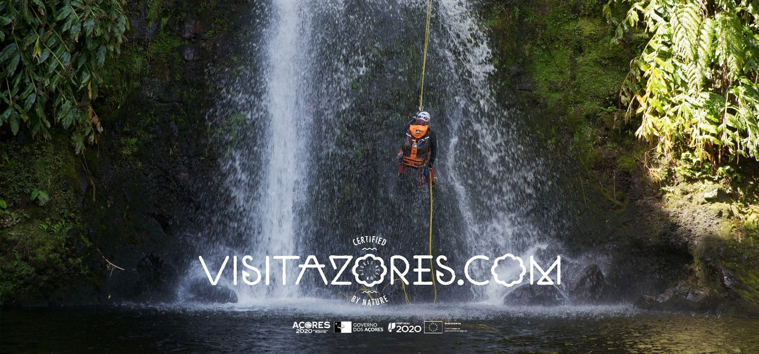 Canyoning at Flores island - adventures in nature